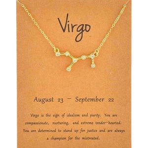 Zodiac Virgo necklace